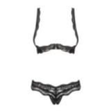 Luvae 2er Set Cupless Schwarz von Obsessive | Fesselliebe.de