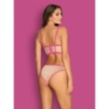 Nudelia Top & Höschen Pink von Obsessive | Fesselliebe.de