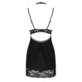 Raquelia Chemise & Tanga Schwarz von Obsessive | Fesselliebe.de