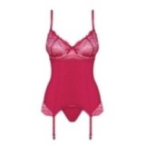 Rosalyne Korsett & Tanga Rot von Obsessive | Fesselliebe.de