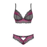 Tulia 2er Set Schwarz von Obsessive | Fesselliebe.de