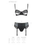 Astrida 3er Set Schwarz von Passion-Exklusiv | Fesselliebe.de