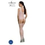 Eco Bodystocking Bs007 Weiss von Passion Eco Collection | Fesselliebe.de