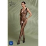 Eco Bodystocking Bs012 Schwarz von Passion Eco Collection | Fesselliebe.de
