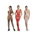 Eco Bodystocking Bs014 Weiss von Passion Eco Collection | Fesselliebe.de