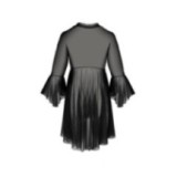 Eco Primula Peignoir Schwarz von Passion Eco Collection | Fesselliebe.de