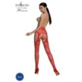 Eco Strumpfhose Ouvert S001 Rot von Passion Eco Collection | Fesselliebe.de