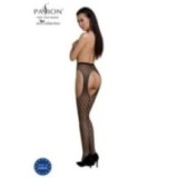 Eco Strumpfhose Ouvert S003 Schwarz von Passion Eco Collection | Fesselliebe.de