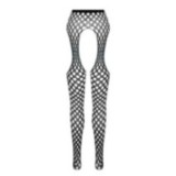 Eco Strumpfhose Ouvert S003 Schwarz von Passion Eco Collection | Fesselliebe.de