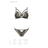 Lorina 2er Set Beige-Schwarz von Passion-Exklusiv | Fesselliebe.de