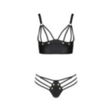 Malwia Bikini 2er Set Schwarz von Passion-Exklusiv | Fesselliebe.de
