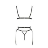 Meggy 3er Set Schwarz von Passion-Exklusiv | Fesselliebe.de