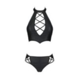 Nancy Bikini 2er Set Schwarz von Passion-Exklusiv | Fesselliebe.de