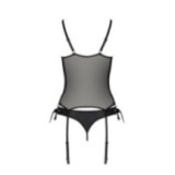 Nessy Korsett & Tanga Schwarz von Passion-Exklusiv | Fesselliebe.de