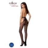 Strumpfhose offen (OUVERT Strumpfhose) Schwarz S001 von Passion-Exklusiv | Fesselliebe.de