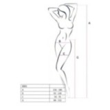Strumpfhose offen (OUVERT Strumpfhose) Schwarz S001 von Passion-Exklusiv | Fesselliebe.de