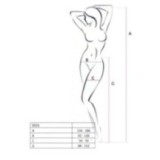 Strumpfhose offen (OUVERT Strumpfhose) Weiss S026 von Passion-Exklusiv | Fesselliebe.de
