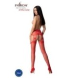 Strumpfhose offen (OUVERT Strumpfhose) Rot S027 von Passion-Exklusiv | Fesselliebe.de