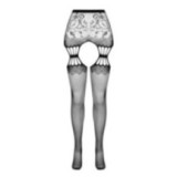 Strumpfhose offen (OUVERT Strumpfhose) Weiss S027 von Passion-Exklusiv | Fesselliebe.de