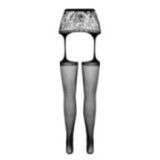 Strumpfhose offen (OUVERT Strumpfhose) Schwarz S028 von Passion-Exklusiv | Fesselliebe.de