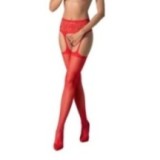 Strumpfhose offen (OUVERT Strumpfhose) Rot S028 von Passion-Exklusiv | Fesselliebe.de