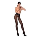 Strumpfhose 008 Ouvert Schwarz 30den von Passion-Exklusiv | Fesselliebe.de
