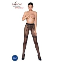 Strumpfhose 016 offen (OUVERT Strumpfhose) Schwarz von Passion-Exklusiv | Fesselliebe.de