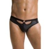 Joe Slip offen Schwarz 041 von Passion Men | Fesselliebe.de