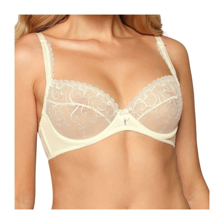 Anuk Soft-BH Ekru von Róza | Fesselliebe.de