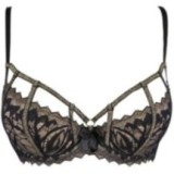 BH Schwarz-Gold V-10101 von Axami | Fesselliebe.de