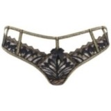 String Schwarz-Gold V-10108 von Axami | Fesselliebe.de