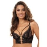 Bustier Schwarz V-10111 von Axami | Fesselliebe.de