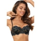 Push-Up BH Blau V-10381 von Axami | Fesselliebe.de