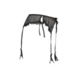 Plus Size Strumpfgürtel Schwarz V-8752 von Axami Size Plus | Fesselliebe.de
