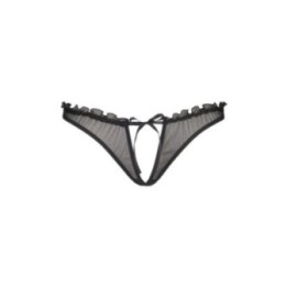 Plus Size String Schwarz V-8758 von Axami Size Plus | Fesselliebe.de