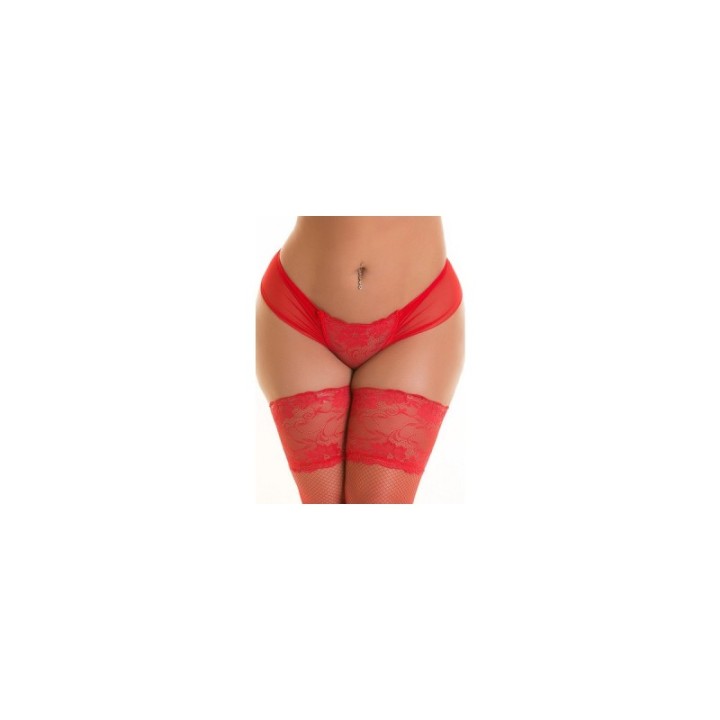 Plus Size String Rot V-8768 von Axami Size Plus | Fesselliebe.de