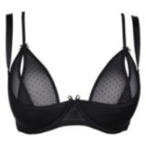 Plus Size BH Schwarz V-8821 von Axami Size Plus | Fesselliebe.de