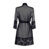 Peignoir Schwarz V-8840 von Axami | Fesselliebe.de