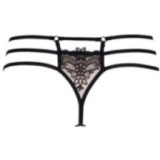 String Schwarz V-8908 von Axami | Fesselliebe.de