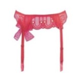 Strumpfgürtel Pink V-9552 von Axami | Fesselliebe.de