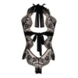 Body Schwarz V-9570 von Axami | Fesselliebe.de