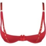BH Rot mit Offenen Cups V-9771 von Axami | Fesselliebe.de