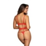 BH Rot mit Offenen Cups V-9771 von Axami | Fesselliebe.de