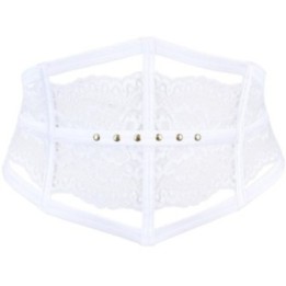 Hip Belt Weiss V-9792 von Axami | Fesselliebe.de