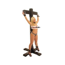 Bondage Standkreuz für BDSM & Fetisch | Fesselliebe.de