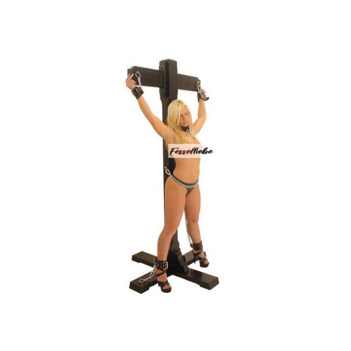 Bondage Standkreuz für BDSM & Fetisch | Fesselliebe.de