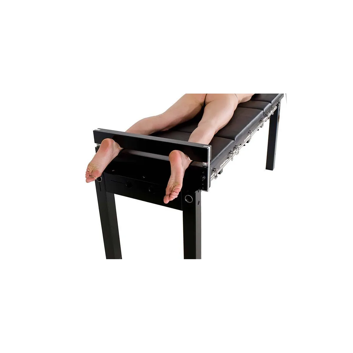 Bondage Streckbank Mit Spindel, Fusspranger Und Polster Für Bdsm & Fetisch | Dessou24.de