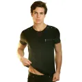 ♥ Schwarzes Herren T-Shirt Open Spirit von Look Me ♥