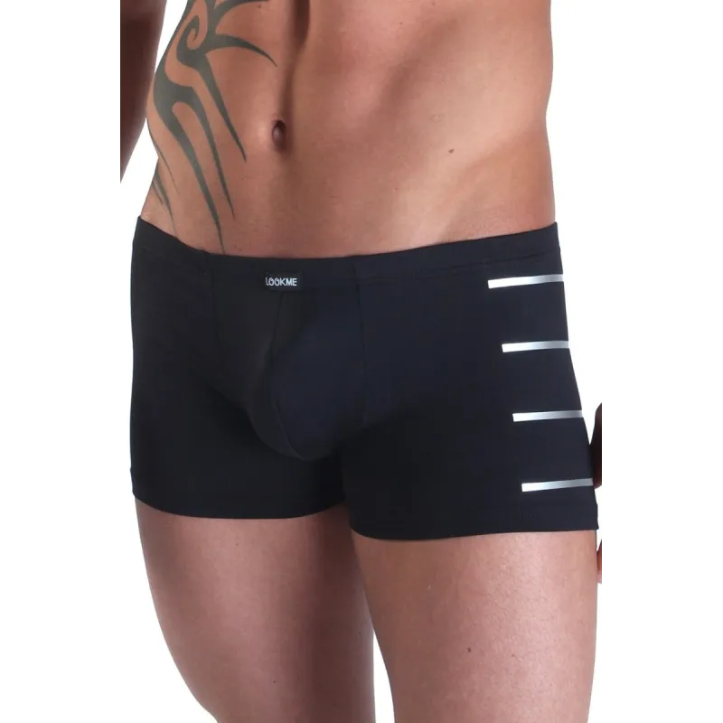 Schwarze Herren-Boxer Roadster von Look Me | Fesselliebe.de