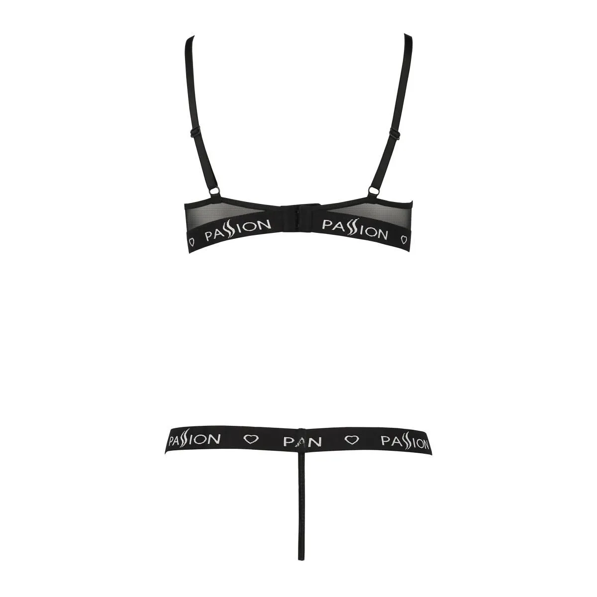 ♥ Schwarzes Set Kyouka von Passion Devil Collection ♥ kaufen | Fesselliebe